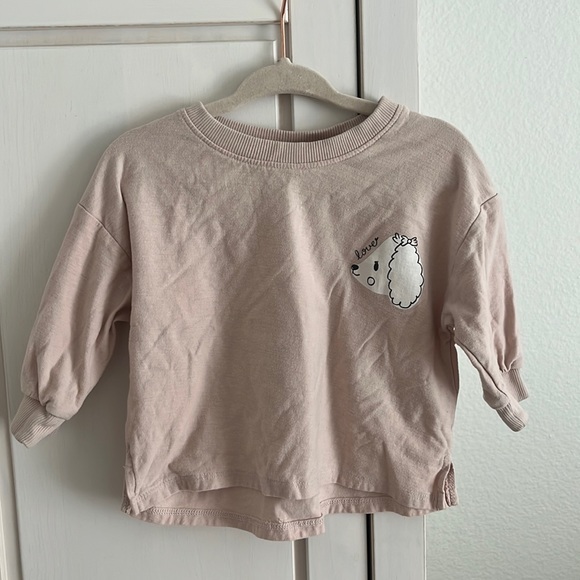 Zara Baby (VGUC) | Dog lover Bow Team Long Sleeve Shirt - Picture 3 of 6